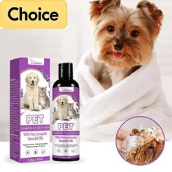 Shampoo Conditioner for Dogs and Cats, Odor Anti Mite Cat Shower Gel, Softening Kitten Body Wash, Dry Itchy Skin Relief Pet Hair