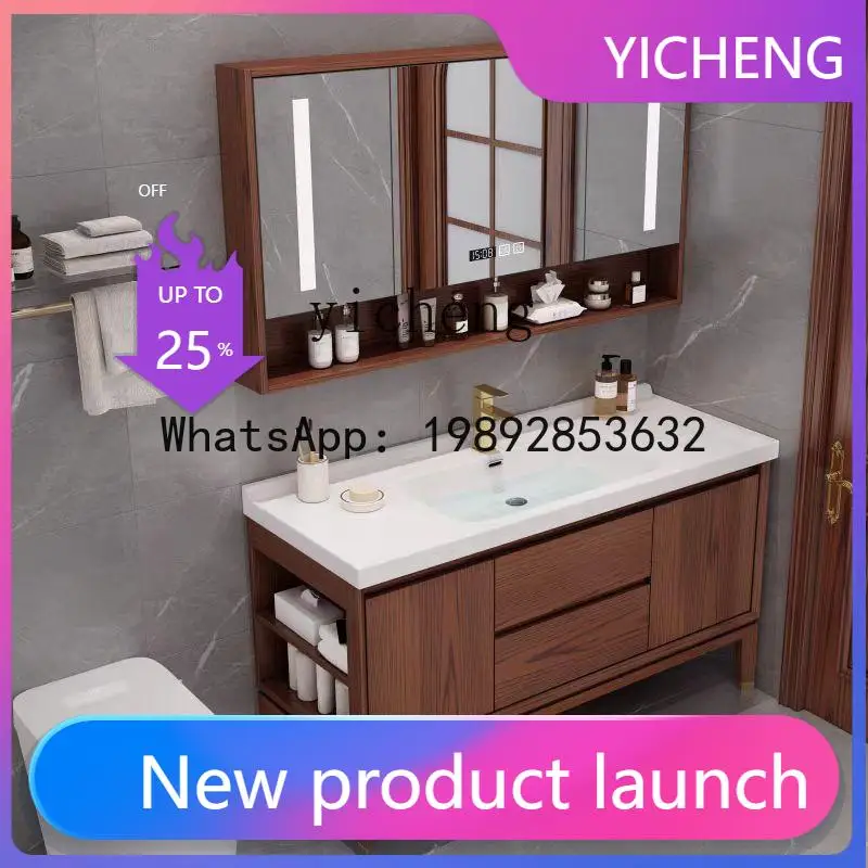 

Q6 bathroom cabinet bathroom cabinet ceramic integrated basin toilet floor-to-ceiling washbasin cabinet