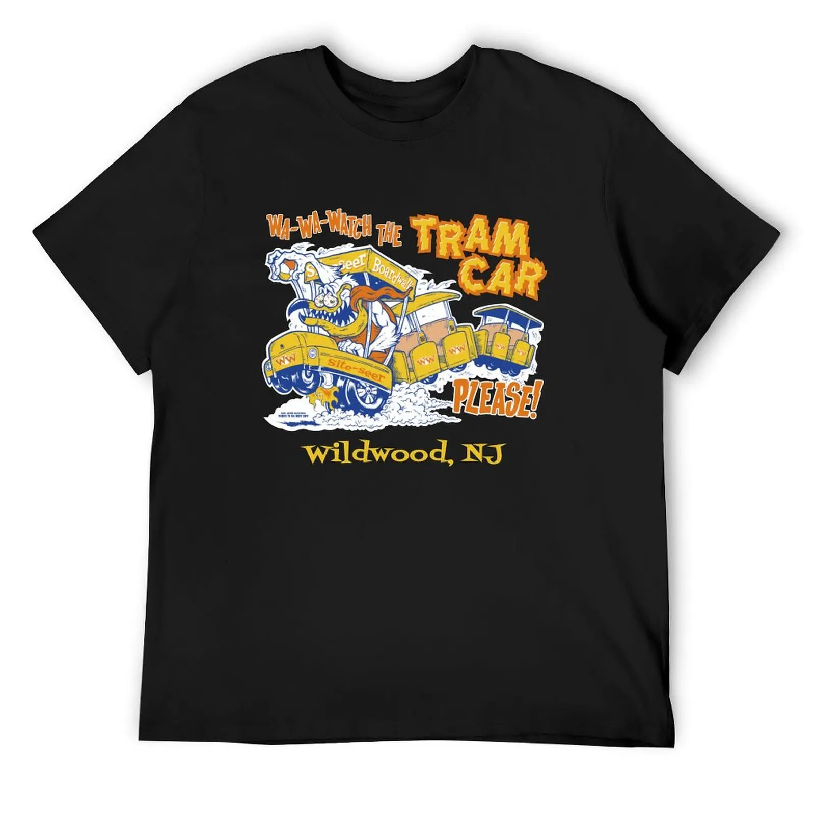 

Watch the Tram Car Please! T-Shirt blacks quick-drying vintage graphic tee designer shirts mens workout shirts