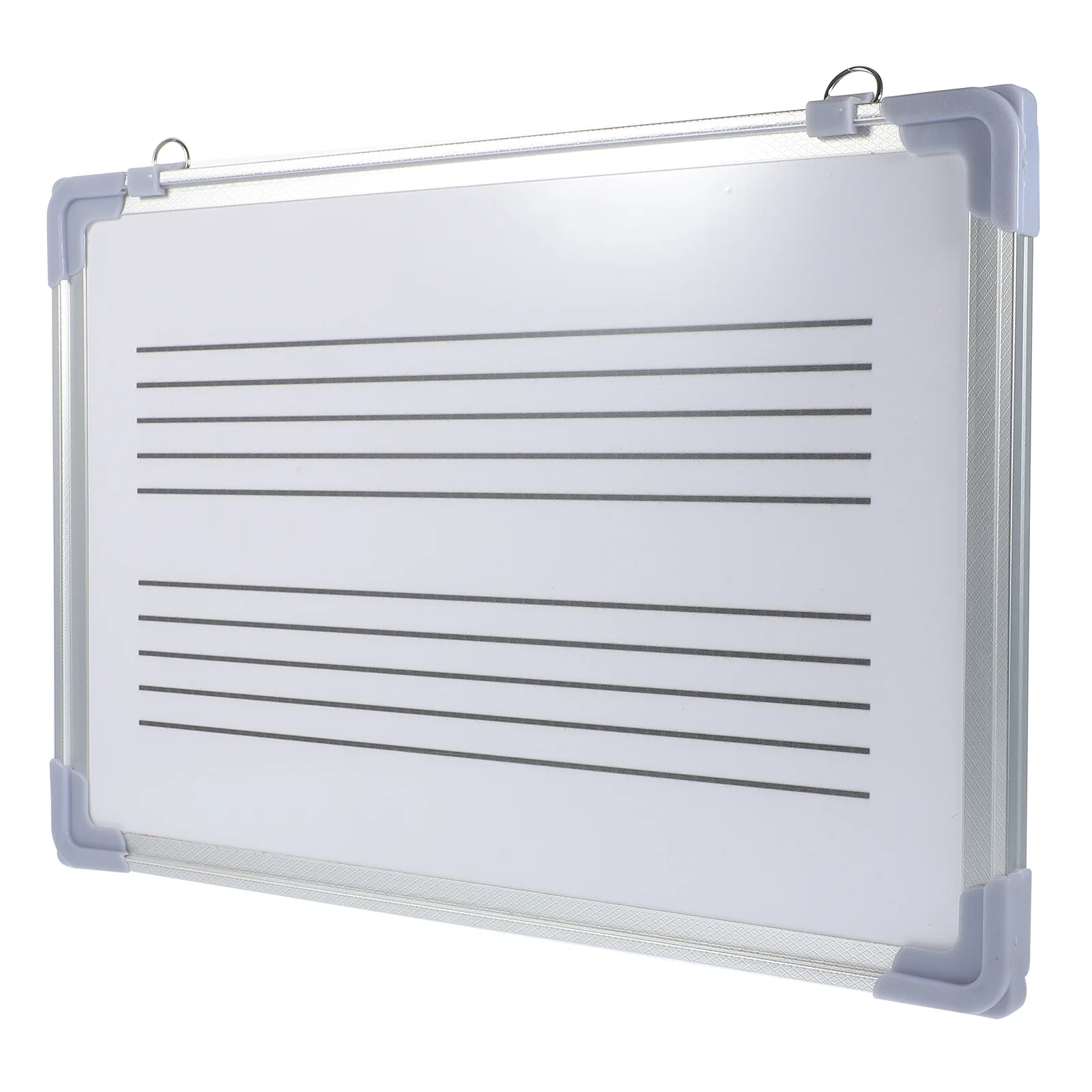 Staff Whiteboard Educational Erasers Classroom Supplies Card Holder Erasable Metal Paint Musical Notes