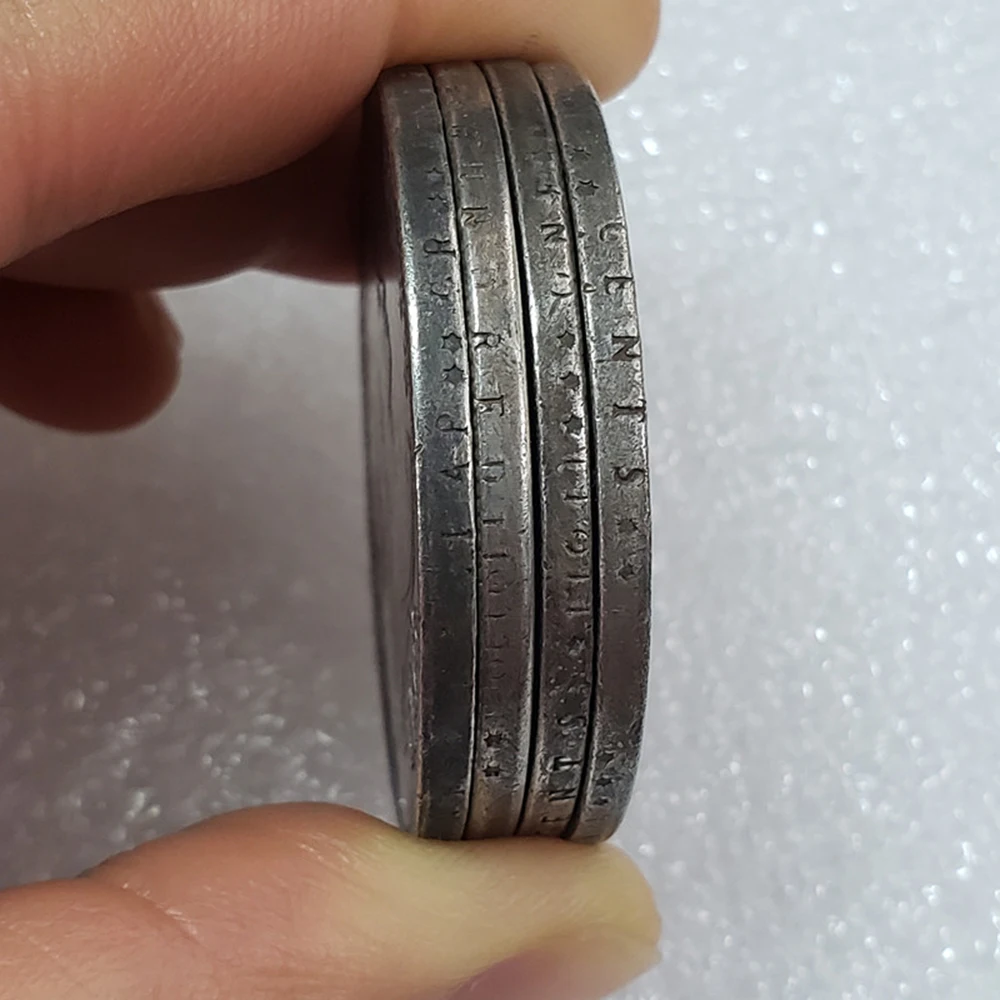 الأمريكية 1795/1796/1797/1798 مجموعة العملات التذكارية تمثال الحرية عملة تذكارية الحرف الحلي عملة الولايات المتحدة الأمريكية #6