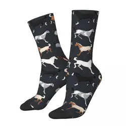 Calcetines de compresión divertidos para hombre, calcetín con estampado de todos los bonitos caballos, Hip Hop, Harajuku, Red Dead Redemption, sin costuras