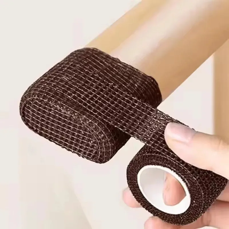 4-meter Self-adhesive Chair Foot Pads, Floor Protection Covers, Table and Chair Legs, Silent Anti Slip Foot Pads