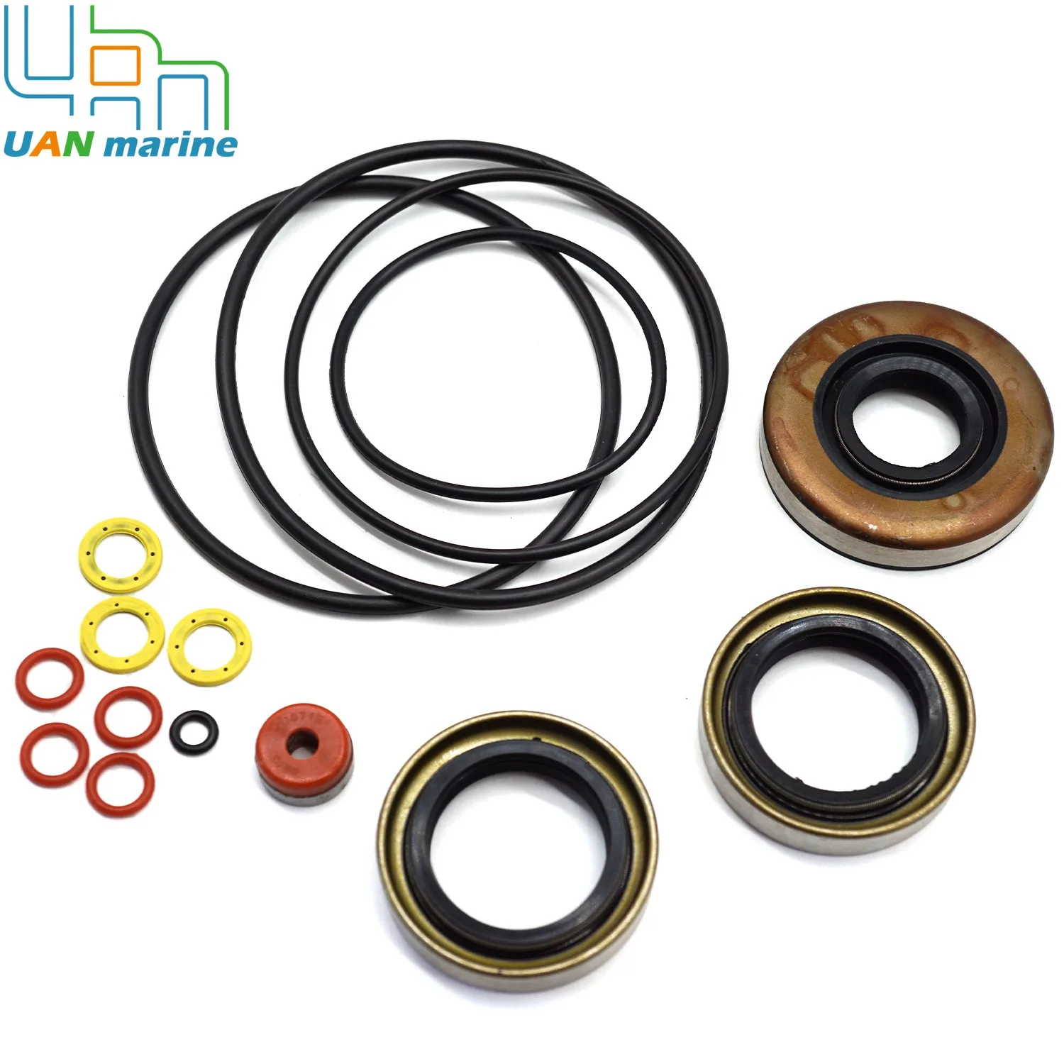 FK1063-2 Force Outboard Lower Units Seal Kit Aftermarket Fit 75 85 90 100 105 115 125 140 HP 1982 1983 1984 1985-1989