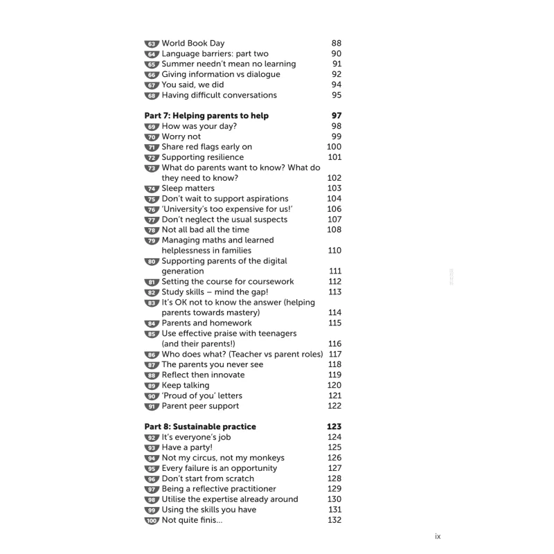100 Ideas For Secondary Teachers Engaging Parents Janet Goodall And Kathryn Weston Bloomsbury UK 9781472976635 Book
