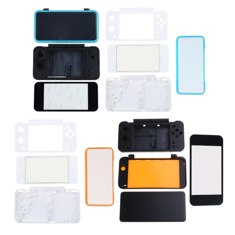 

Housing Shell Case For NS NEW 2DS XL LL Upper Panel Front Back Cover LCD Lens Button Game Consoles Repair