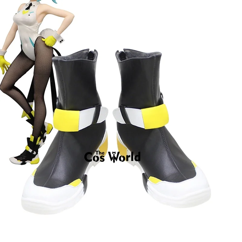 

Miku Bicute Bunnies Cosplay Boots Customize Anime Shoes for Costumes