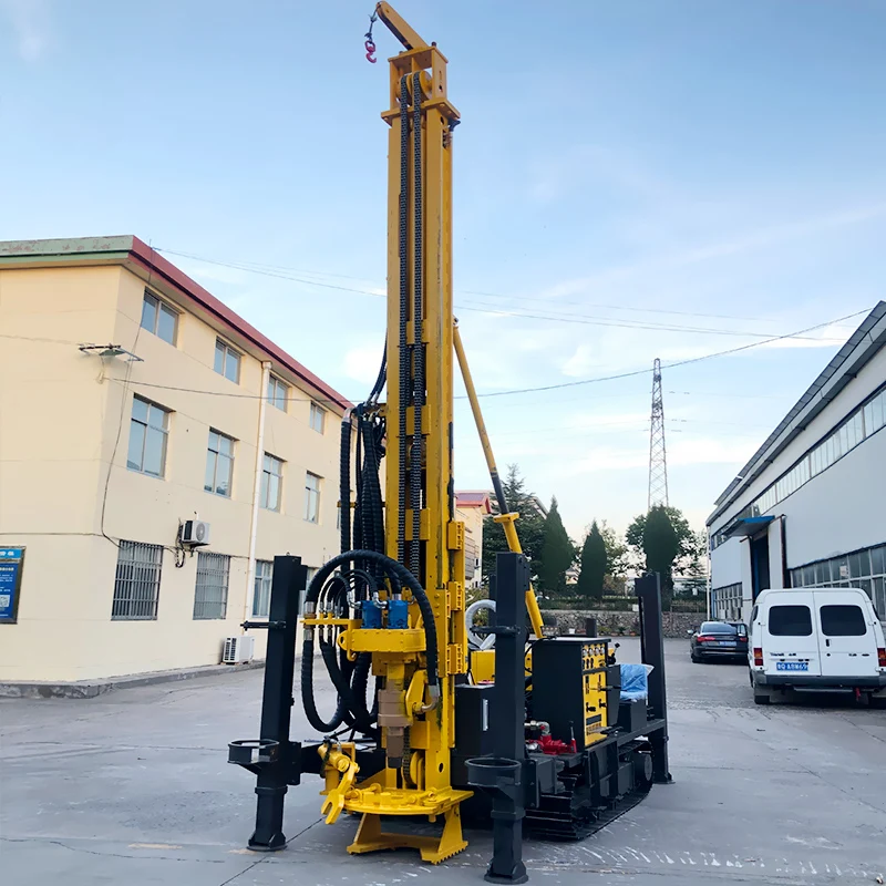 Heavy Duty Portable Diesel Core Drilling Customized Hydraulic Rig Core Drill Rig for 200-400m Soil Sampling Geotechnical Works