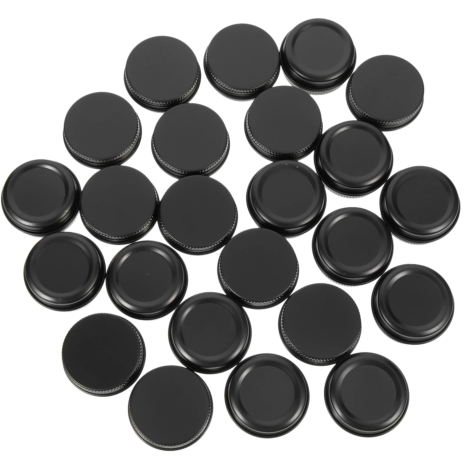 

24 Pcs Jar Round Aluminum Containers Cans Lids for Crafts Travel Small Tin Box Metal Tins Storage Scented Gifts Cosmetics