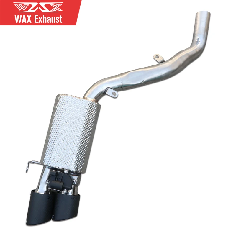 Carbon Fiber Dual Exhaust Tips Motorcycle Exhaust System Pipe for Harley ADV1250 202 Heat Shield Valvetronic Exhaust Muffler