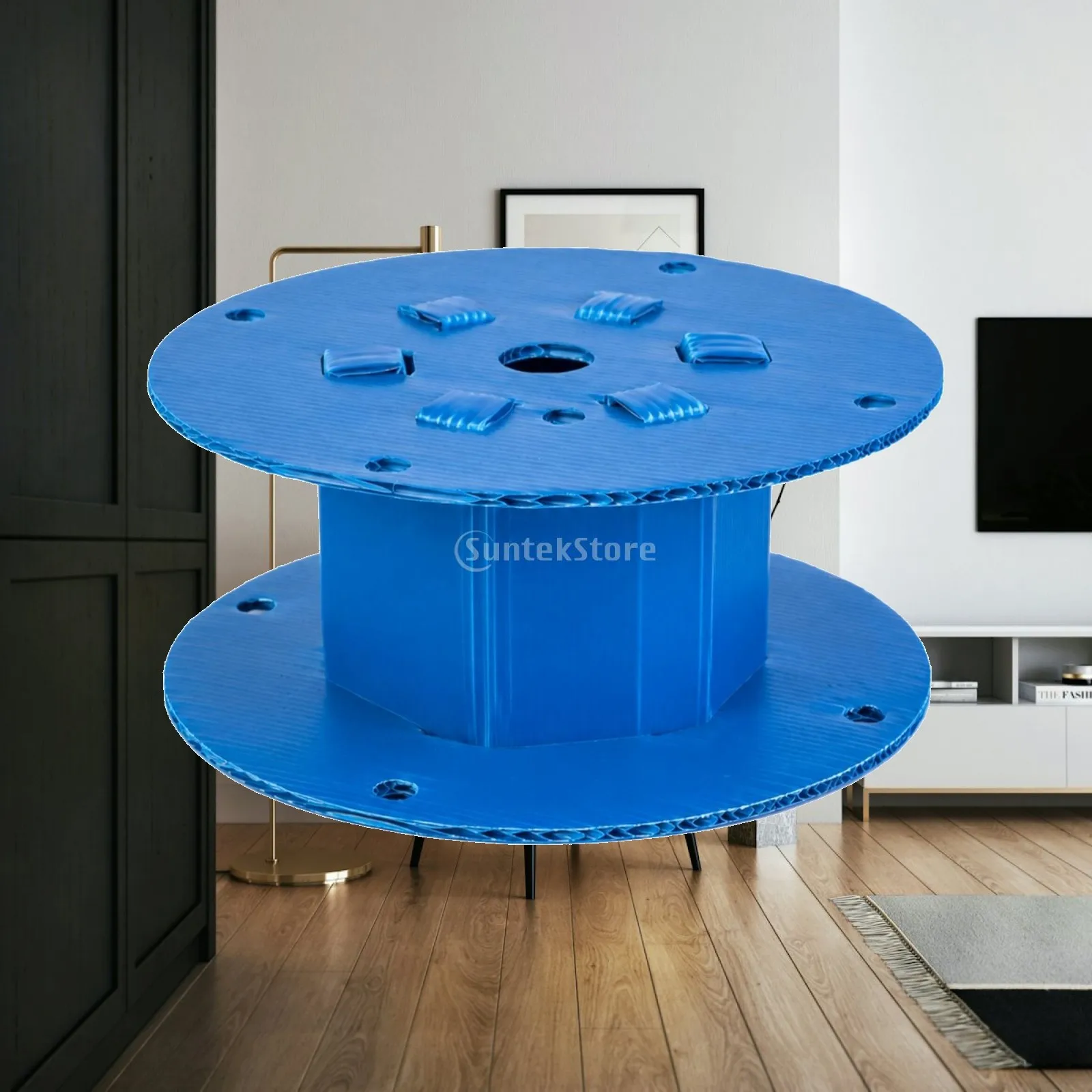 Cable Winding Spool Portable Cord Holder Sturdy for Warehouses, Electricians
