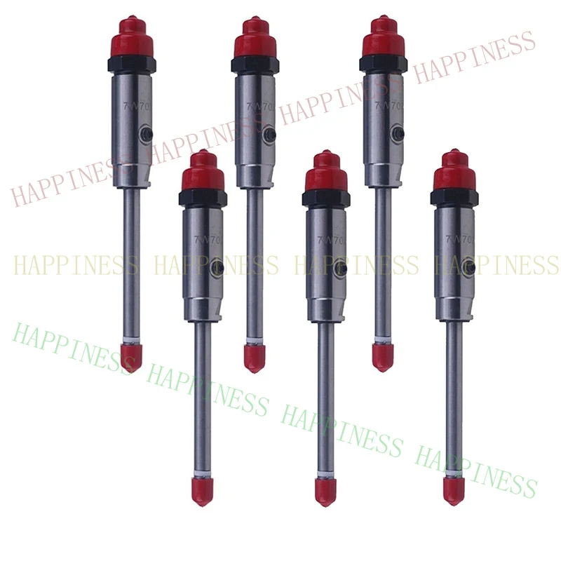 RM+   6PCS New For Caterpillar Engine 3406B 3412C D9R Fuel Injectors 7W7026 0R3423