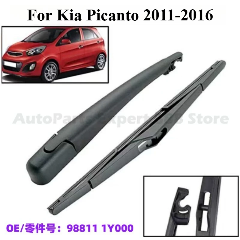 Rear Windshield Wiper Blade Assembly For Kia Picanto Premium Durability All-Weather Performance Back Windscreen Car Wiper Blade