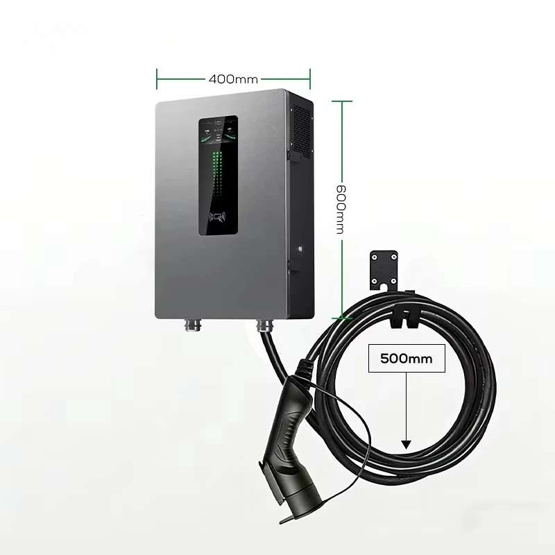 New Energy Electric Car Charger Pile 30Kw Wall Mounted Ev Charging Stations Ccs1 Ocpp 2.0 Fast Dc Ev Charger
