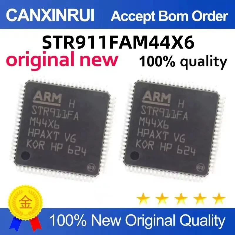 

Brand new original STR911FAM44X6 STR911FA QFP chip integrated circuit IC