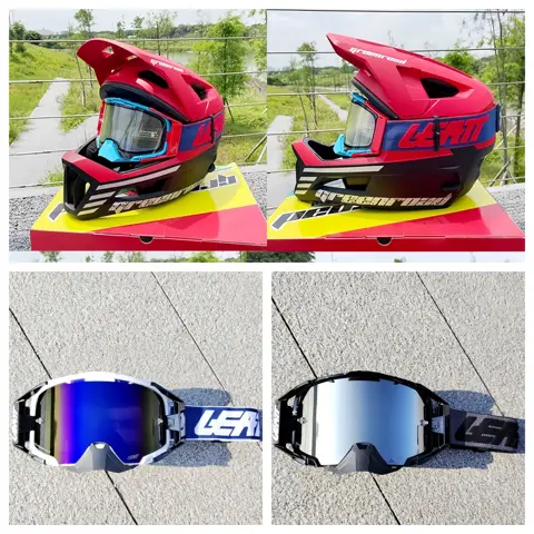 MTB ATV 마스크, 앞유리, 사이클링 및 스키 안경에 적용 가능 LEATT 안경 For Velocity 6.5 Leatt 고글