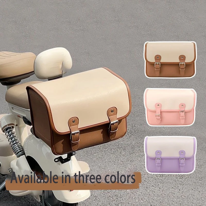 For Electric Car Trunk Hanging Bag Suitable For Yadea Aima Green Source Rear Seat Storage Bag Electric Car Rear Luggage Bag