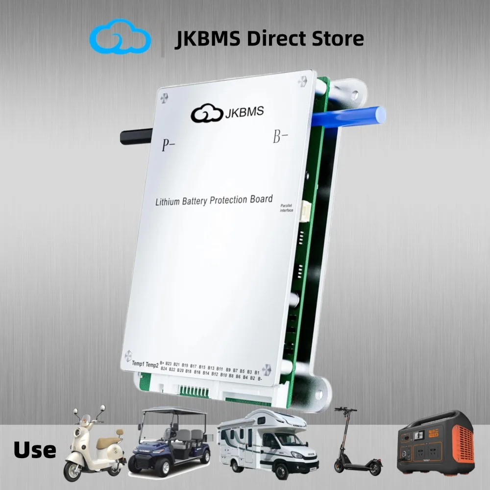 

JKBMS JIKONG SMART BMS 4S 5S 6S 7S 8S 12V 24V BATTERY WITH 1A ACTIVE BALANCE HEAT FUNCTION ON SALE