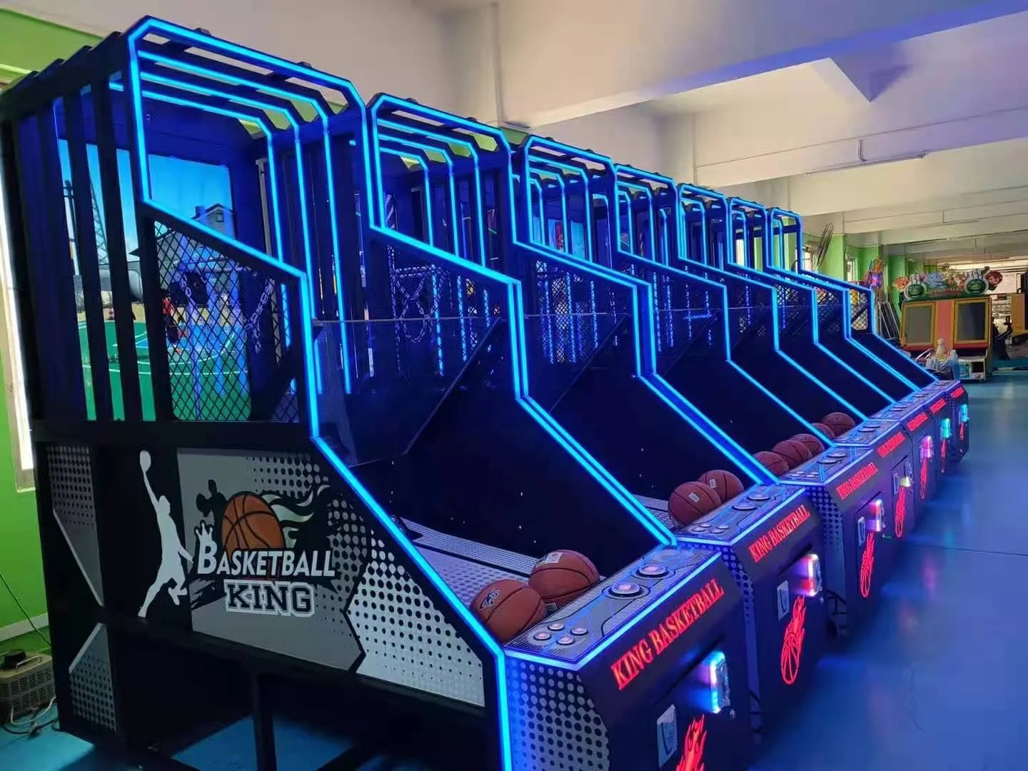 hot sale basketball king basketball shooting game machine with 60 inch monitor and 3D animation sport game machine