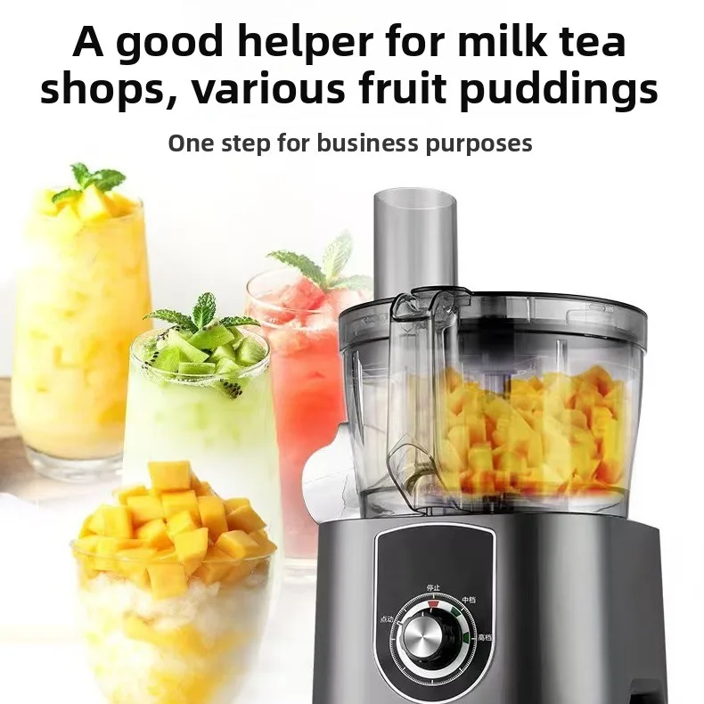 قطاعة خضراوات تجارية متعددة الوظائف 3 في 1 قطاعة كهربائية لتقطيع الطعام في الجزر والفواكه والخضروات