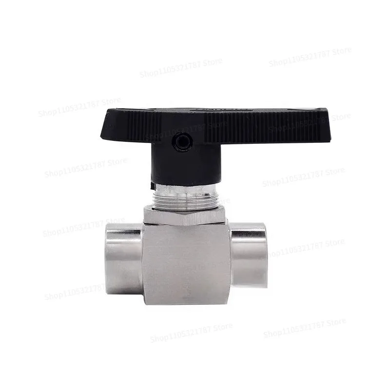 For 304/316 Stainless Steel Inner Wire Ball Valve Q11SA High Pressure Panel Type G Internal Thread Through Instrument NPT