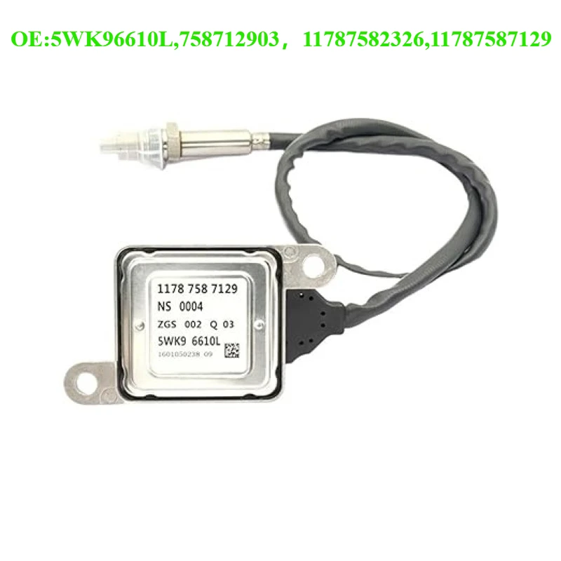 

5WK96610L 758712903 Nox Sensor Nitrogen Oxide Sensor High Quality Chip For NGK Probe 11787587129 11787582327 For B-MW 5Series E6