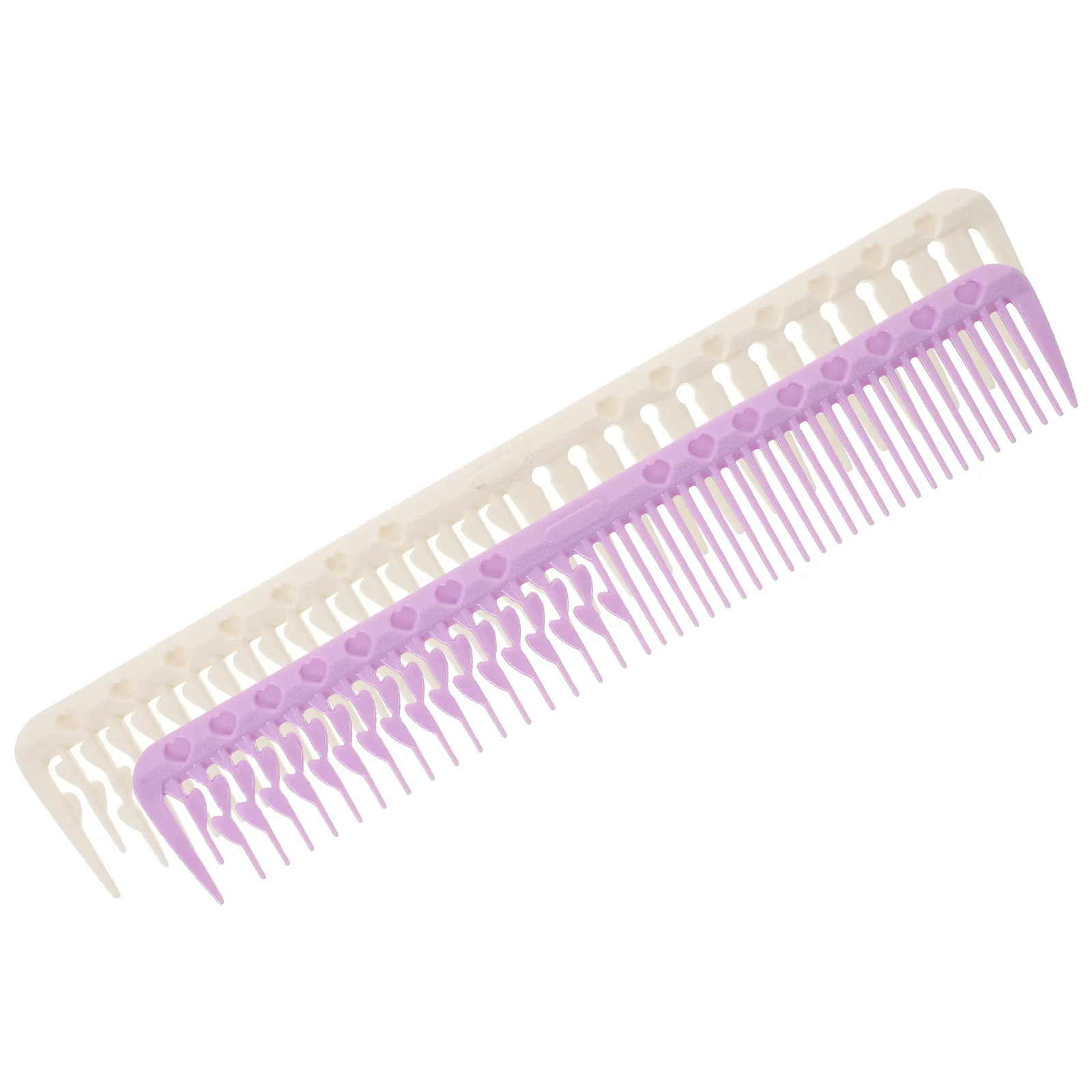 

Набор из 2 расчесок для парикмахерских салонов - профессиональные парикмахерские расчески для укладки тонких и густых волос дома или в парикмахерской.