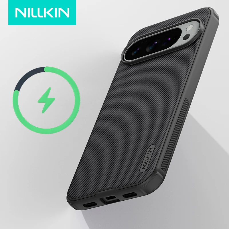 

Чехол для Google Pixel 10 Pro XL Nillkin Super Frosted Shield Pro, магнитная жесткая матовая задняя крышка для Magsafe для Pixel 10 Pro