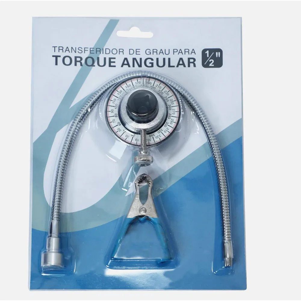 

Angle Torque Gauge 1/2" Drive of Rotation Tester Precise Auto Repair Check Meter