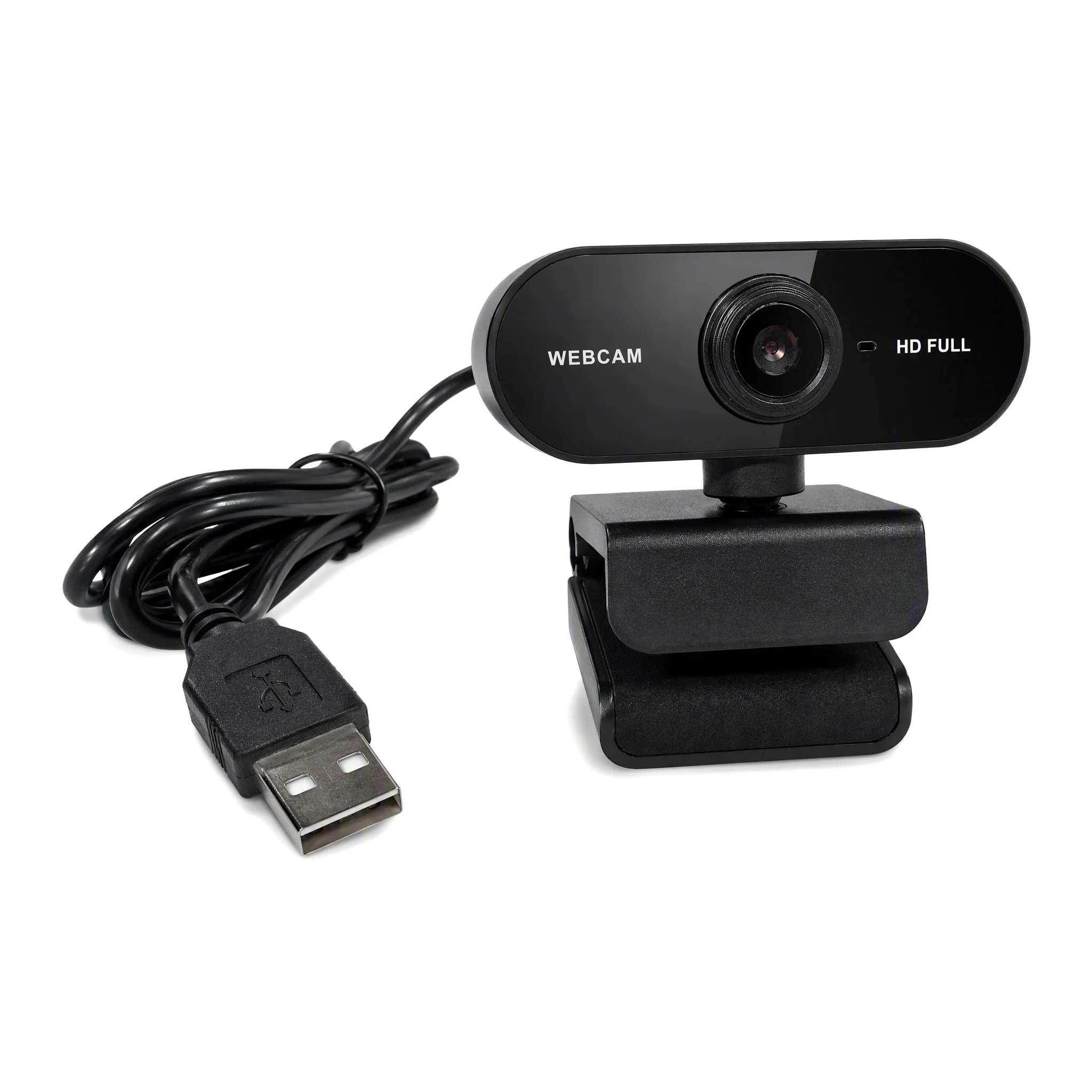 Webcam Plug and Play com Microfone, Câmera USB para Desktop, PC, Laptop, Mac, para Videochamadas, Zoom, Teams, Skype, Ensino Online