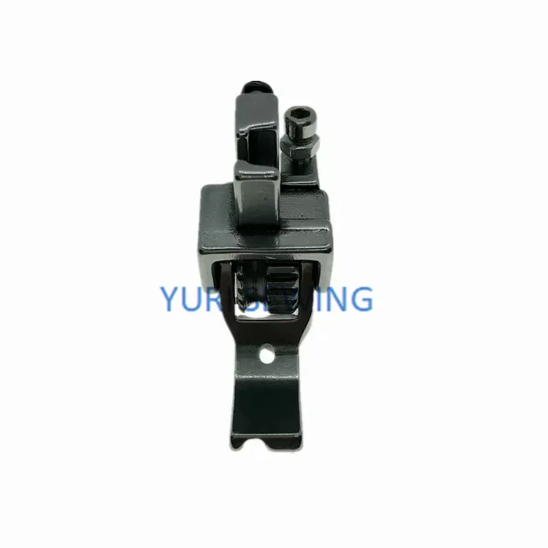 P69 embedded thread roller presser foot,multi-function with groove rope pressure foot,for industrial sewing machine parts