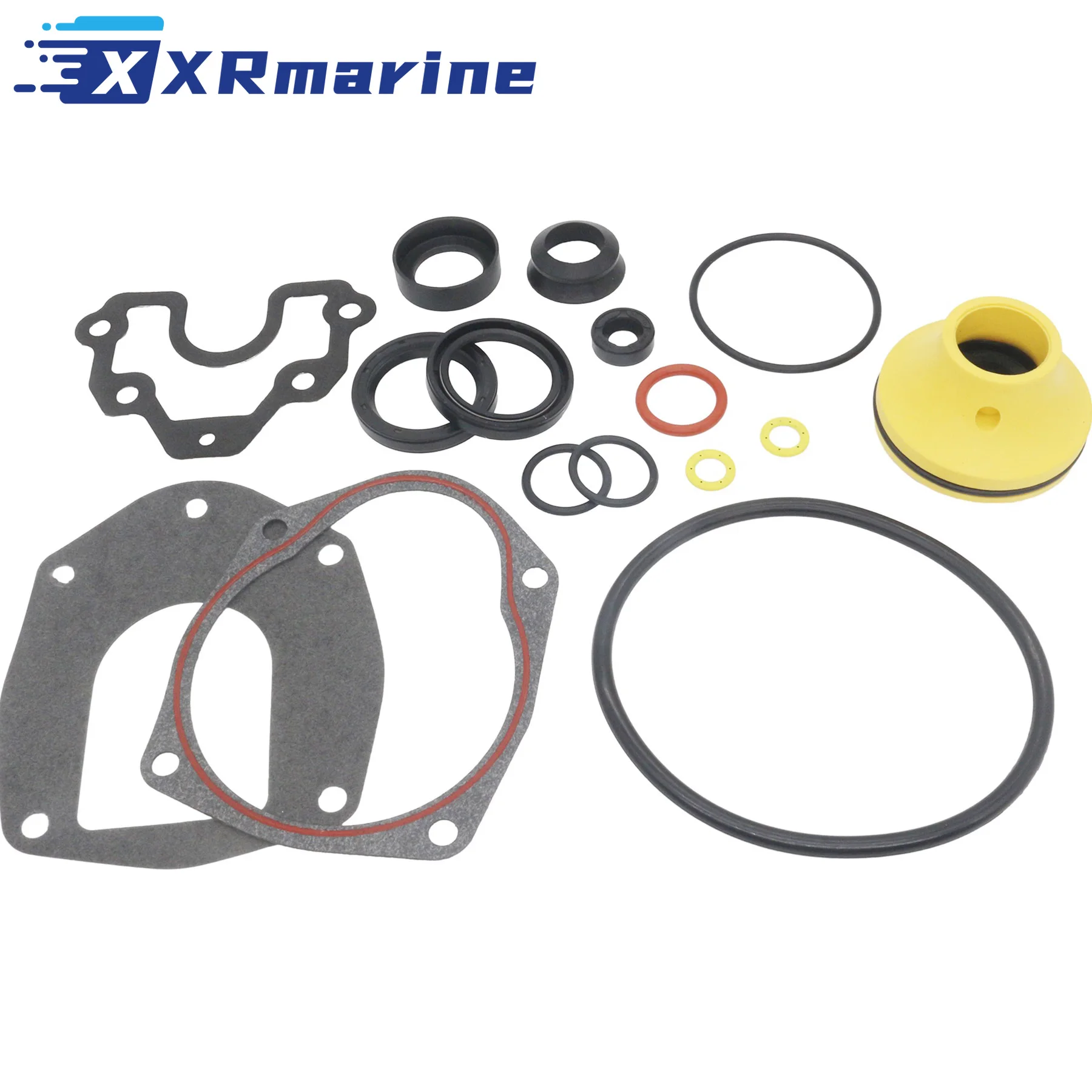 18-2725 Lower Unit Gearcase Seal Kit for Mercury Mariner 4 Str Verado 135 To 300 HP 4/6 Cyl Repalaces 830749A01 26-830749A01