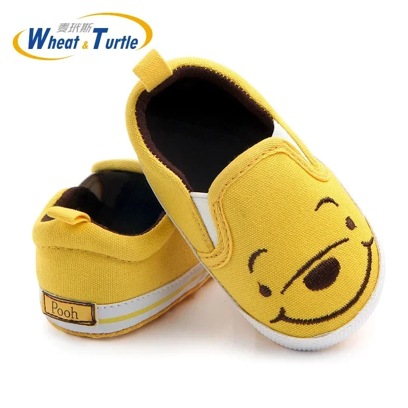 2023 Mother Kids Baby Shoes First Walkers Cartoon  Boy Girls  Bebe Toddler Moccasins 0-24M Non-slip Soft Bottom