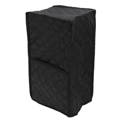 Kitchen Blender Dust Cover Black Quilted Fabric Blender Appliance Protector Covers For Food Processor