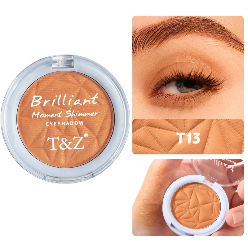 Shimmer glitter liquid eyeshadow, quick-drying, creates dreamy sparkling eye makeup.