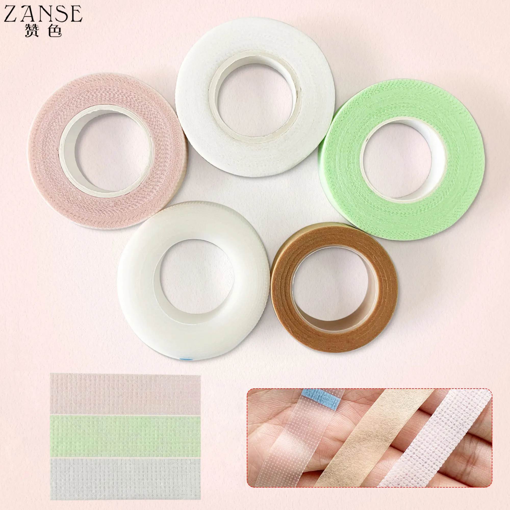 Eyelash Extensions Professional Tape Medical Tape Breathable Non-woven Tape Under Eye Patch Makeup Tools