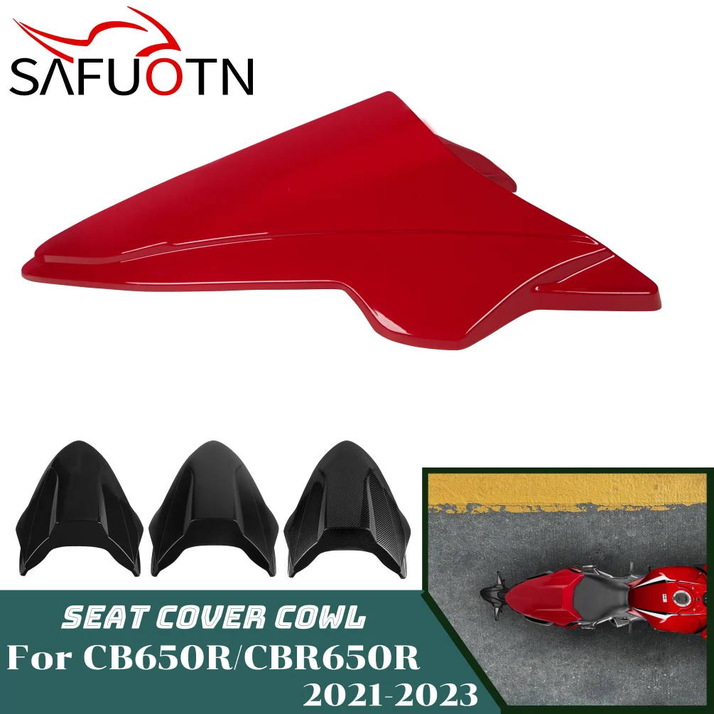 

for Honda CB650R CBR650R 2021 2022 2023 Rear Passenger Pillion Seat Cover Fairing Cowl Motorcycle CB CBR 650R 650 R Accessories