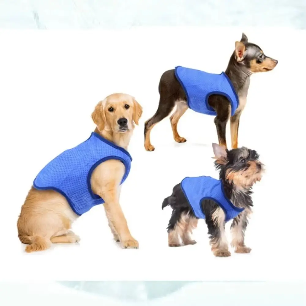 Nuevo Chaleco Refrigerante para Perros, Previene Golpes de Calor, Absorbe el Sudor, con Ventilación, Camiseta Refrigerante para Mascotas, Ropa Transpirable para Verano