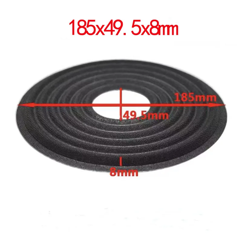 Free Shipping Black Thickened 180x65.5mm /185x49.5x8mm Damping Wave Horn Subwoofer Woofer Repair Spider Positioning Plate