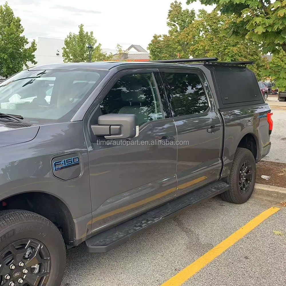 

Cool Car Best Pickup Truck Bed Caps Steel Accessories Waterproof Hardtop With Windows Topper Canopy Cover For 2025 F150