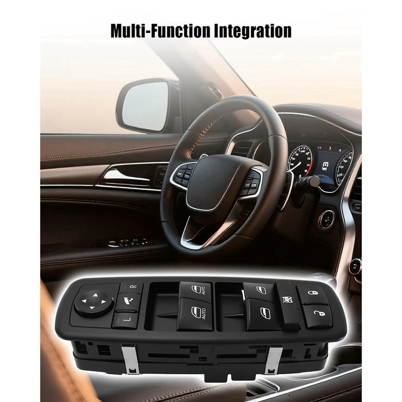 Super Sale Front Left Power Window Switch for Chrysler 300 2015-2021 , Ram 1500 2019-2021 68262252AA, 68262252AB, 68262252AC