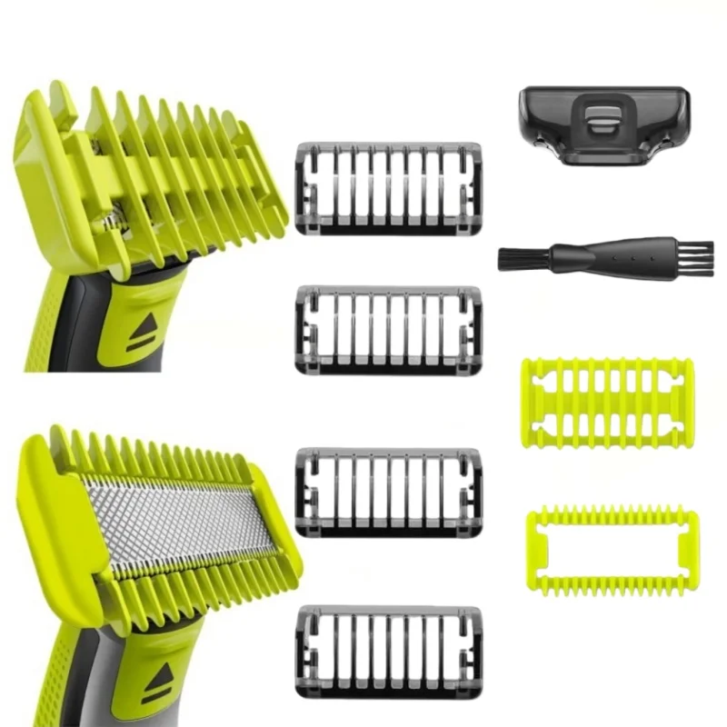 Guide Comb Guards for One Blade QP2520 QP2530 QP2620 QP2630 QP6510 QP6520 Face Hair Clippers Beard Trimmer Shaver