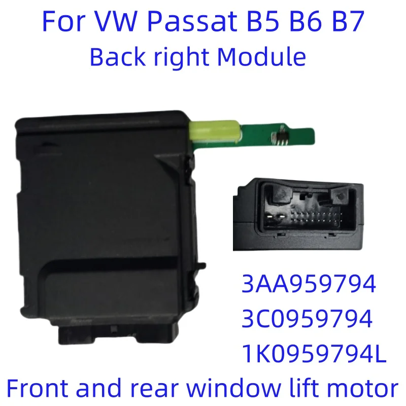 Nieuwe Raamliftmotor Module Voor VW Passat B5 B6 B7 1K0959794L 1K0959795L 3AA959794 3AA959795 3C0959795 3C0959794 3AA959704A