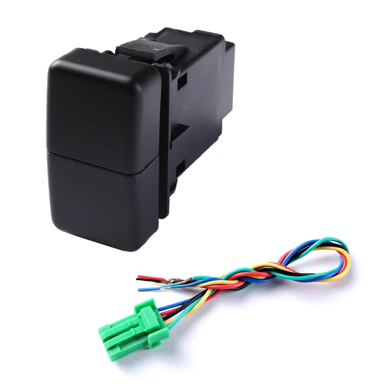 

Customized Dual Key Switch Car LED Fog Light Trunk Seat Mirror Heating Fan Switch Button Suitable for your vehicle model