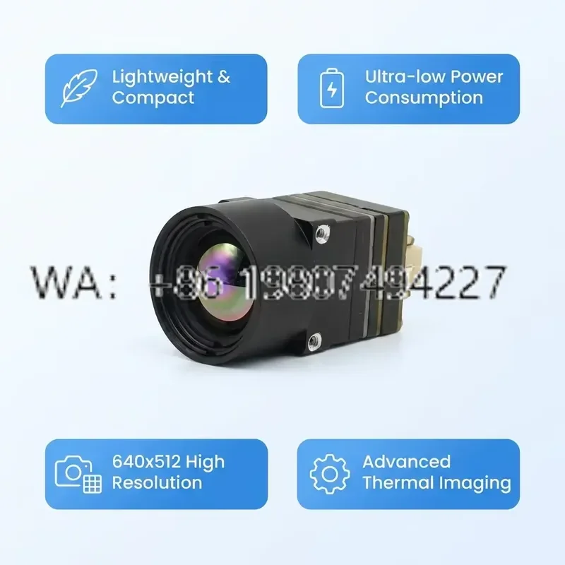 640x512 High Frame Rate Thermal Night Vision Module Infrared Imaging Core for Industrial Real Time Vision Monitoring