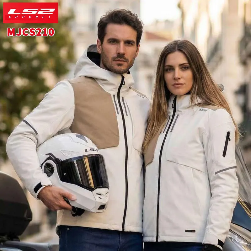 LS2 MJCS210 Motorcycle Jacket Men Women Windproof Racing Suit Waterproof Jackets Wear-resistant Body Armor Moto Clothing