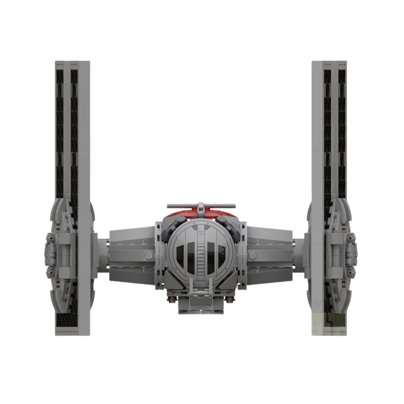 709 pièces MOC TIE D Starfighter automatisé, modèle de bataille stellaire, blocs de construction, cadeaux de Noël, jouet de construction, idée créative DIY