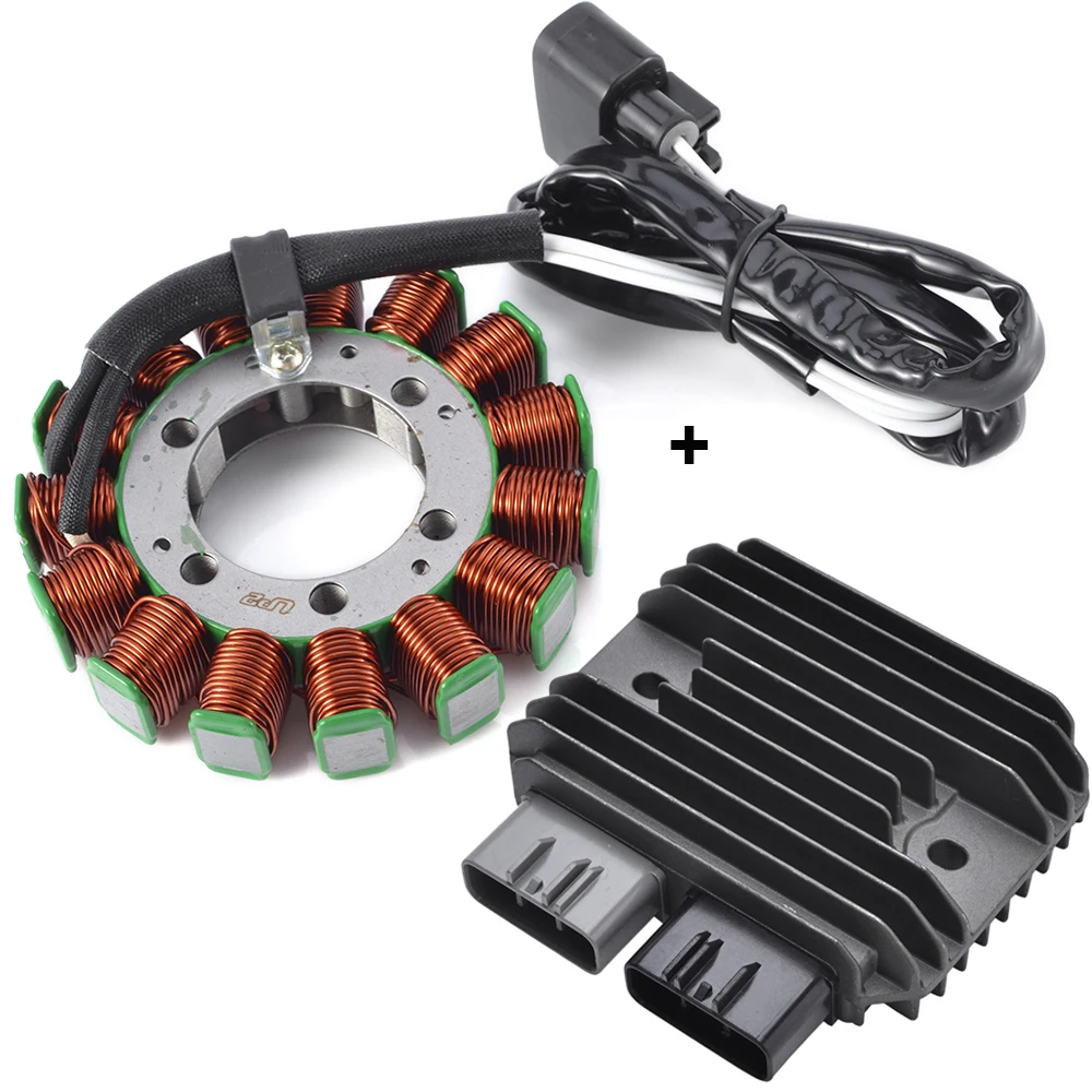 

Motorcycle Stator Coil + Regulator Rectifier For Kawasaki Ninja ZX6R ZX 6R ZX-6R 2009 2010 2011 2012 2013 2014 2009-2014