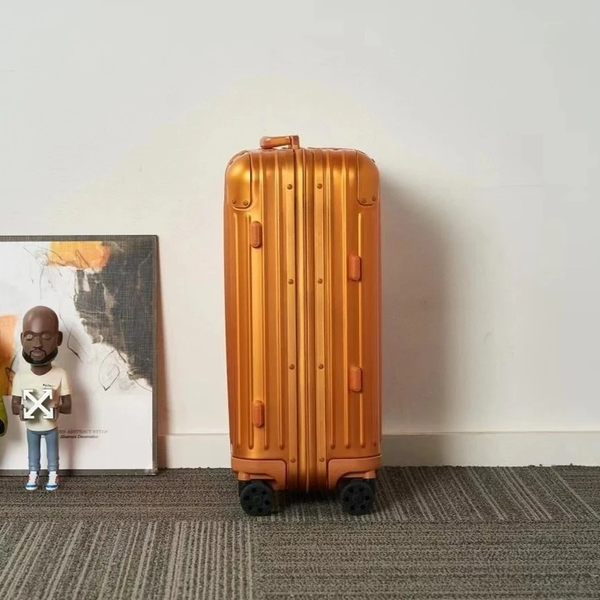 

Luxury Large-capacity Aluminum-magnesium Alloy Trolley Case, Stylish Business and Casual Travel Case, Luxury Carry-on Luggage