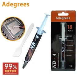 Thermal Paste 18W/mk Thermal Compound Conductive 2g/4g Silicone Grease Heat Sink for CPU GPU Chipset Notebook Cooling Coolers